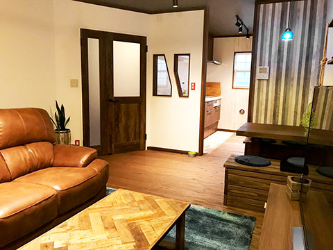 部屋のアフター
